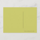 Birds Amour ~ Briefkaart / Uitnodigingen / RSVP (Achterkant)