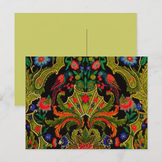 Birds Amour II ~ Briefkaart (Voorkant / Achterkant)