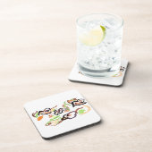 Birds and autumn bier onderzetter (Rechterzijde)