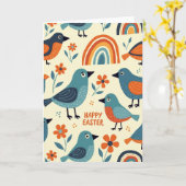 Birds And Blooms Pasen Kaart (Gele Bloem)