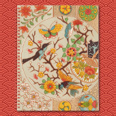 Birds and Butterflies Spiral Notebook Notitieboek