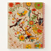 Birds and Butterflies Spiral Notebook Notitieboek (Achterkant)
