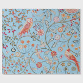 Birds and Flowers, William Morris Cadeaupapier (Vlak)