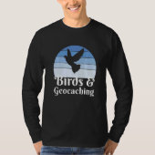 Birds And Geocaching   T-shirt (Voorkant)
