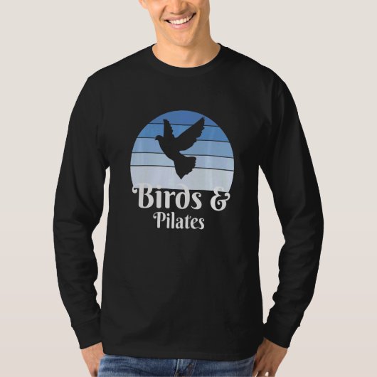 Birds And Pilates   T-shirt (Voorkant)
