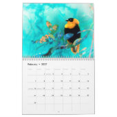 BIRDS ART KALENDER (Feb 2027)