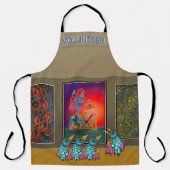 Birds at the Gallery All-Over Print Schort (Voorkant)