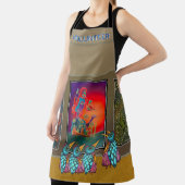 Birds at the Gallery All-Over Print Schort (Insitu)