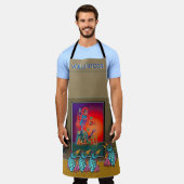 Birds at the Gallery All-Over Print Schort (Gedragen)