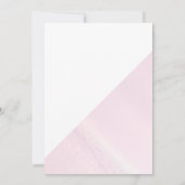 Birds & Berries Pinecone Watercolor Winter Wedding Kaart (Achterkant)