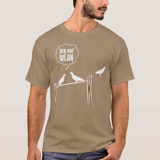Birds Bird Lover Der Pet WLAN Gift Idee Verjaardag T-shirt (Voorkant)