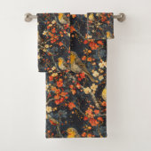 Birds & Blooms Towel Autumn Gift for Their Home Bad Handdoek (Insitu)