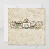  Birds, Blue Egg - Trouwuitnodiging Kaart (Achterkant)