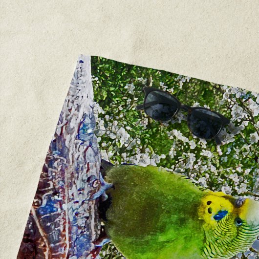 Birds - budgies strandlaken (In situ)