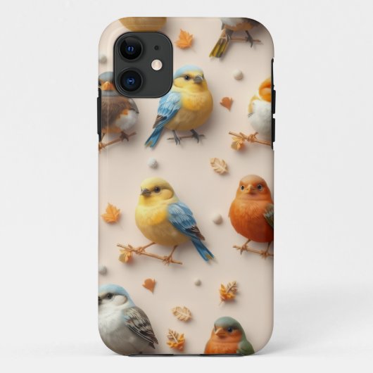 Birds Case-Mate iPhone Case (Achterkant)