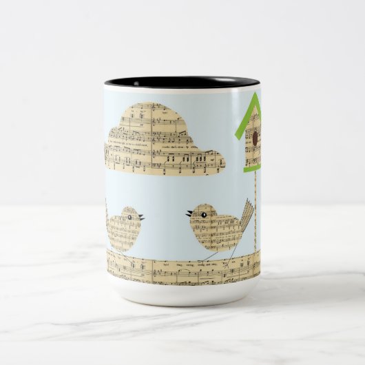 Birds coffee mok (Center)