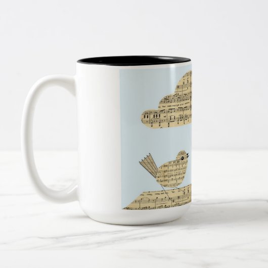 Birds coffee mok (Links)