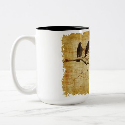 Birds coffee mok (Links)