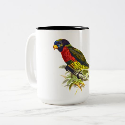 Birds coffee mok (Voorkant links)