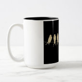 Birds coffee mok (Links)