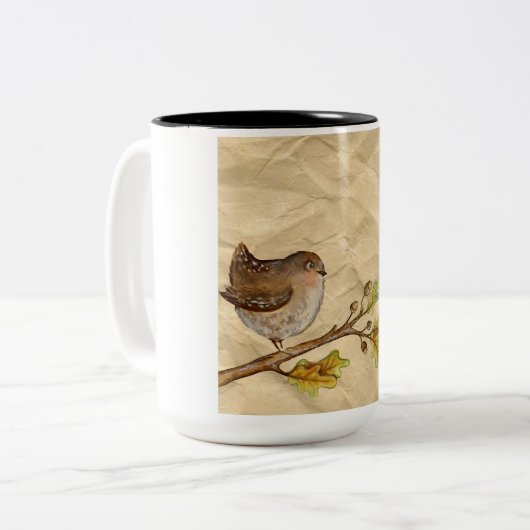 Birds coffee mok (Voorkant links)