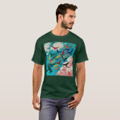 Birds Design vriend T-shirt (Voorkant volledig)