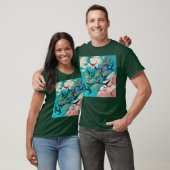 Birds Design vriend T-shirt (Unisex)