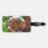 Bird's Eye Chili Peppers Bagagelabel (Achterkant horizontaal)