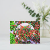 Bird's Eye Chili Peppers Briefkaart (Staand voorkant)