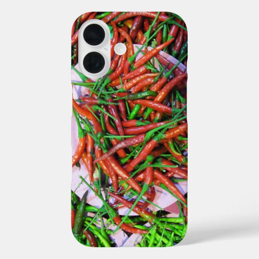Bird's Eye Chili Peppers Case-Mate iPhone Case (Achterkant)