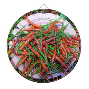 Bird's Eye Chili Peppers Dartbord