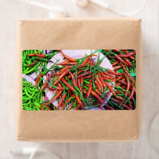 Bird's Eye Chili Peppers Etiket (Insitu)