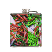 Bird's Eye Chili Peppers Heupfles (Achterkant)