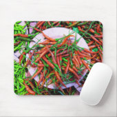 Bird's Eye Chili Peppers Muismat (Met muis)