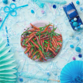 Bird's Eye Chili Peppers Papieren Bordje (Feest)