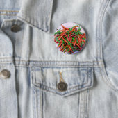 Bird's Eye Chili Peppers Ronde Button 5,7 Cm (In situ)