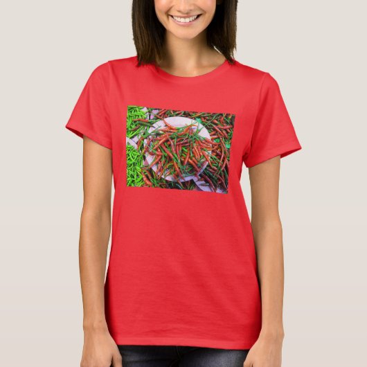 Bird's Eye Chili Peppers T-shirt (Voorkant)