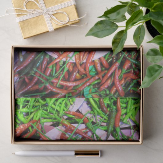 Bird's Eye Chili Peppers Tissuepapier (Geschenk)