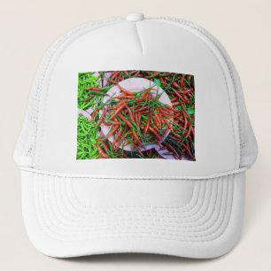 Bird's Eye Chili Peppers Trucker Pet