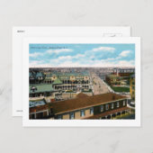 Birds Eye Uitzicht, Asbury Park, Vintage van New J Briefkaart (Voorkant / Achterkant)