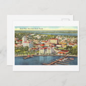 Bird's Eye Uitzicht bij West Palm Beach, Florida, Briefkaart (Voorkant / Achterkant)