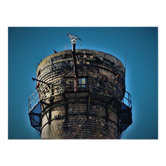 "Bird's Eye Uitzicht" Foto Afdruk (Voorkant)