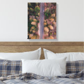 Bird's Eye uitzicht Foto van Road in the Middle Canvas Afdruk (Insitu (Slaapkamer))