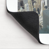 Bird's Eye Uitzicht of New York Muismat (Hoek)