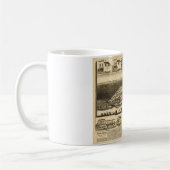 Birds-eye uitzicht of Snohomish, Washington (1890) Koffiemok (Links)