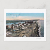 Bird's Eye Uitzicht of TownNome, AK Briefkaart (Voorkant)