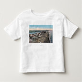 Bird's Eye Uitzicht of TownNome, AK Kinder Shirts (Voorkant)