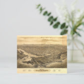 Bird's Eye Uitzicht of Victoria, British Columbia, Briefkaart (Staand voorkant)