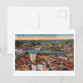 Bird's-Eye Uitzicht van Danville, Virginia,  Briefkaart (Voorkant / Achterkant)