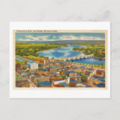 Bird's Eye Uitzicht van Hartford, Connecticut,  Briefkaart (Voorkant)